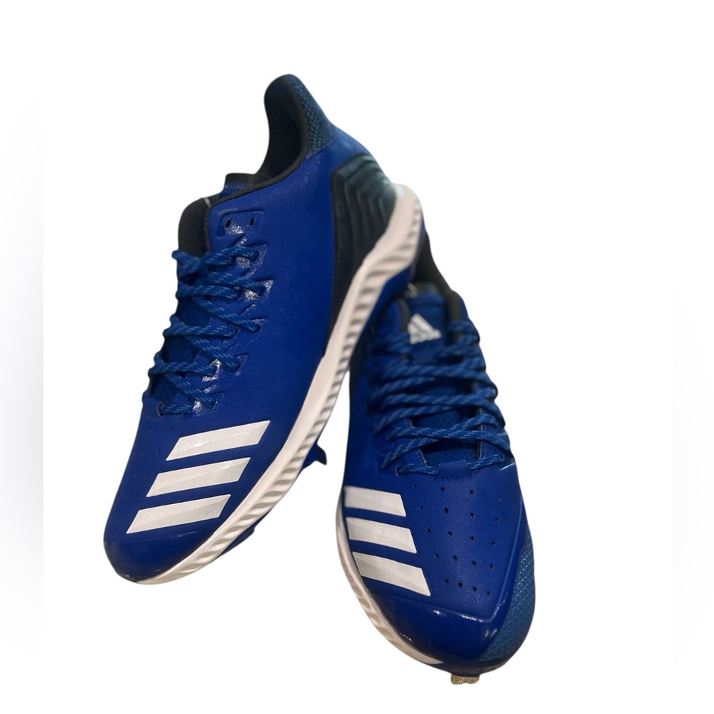 NWT~ Adidas Men's Blue Icon Bounce
Lace Up Baseball Cleats CG5243
Size US 10.5